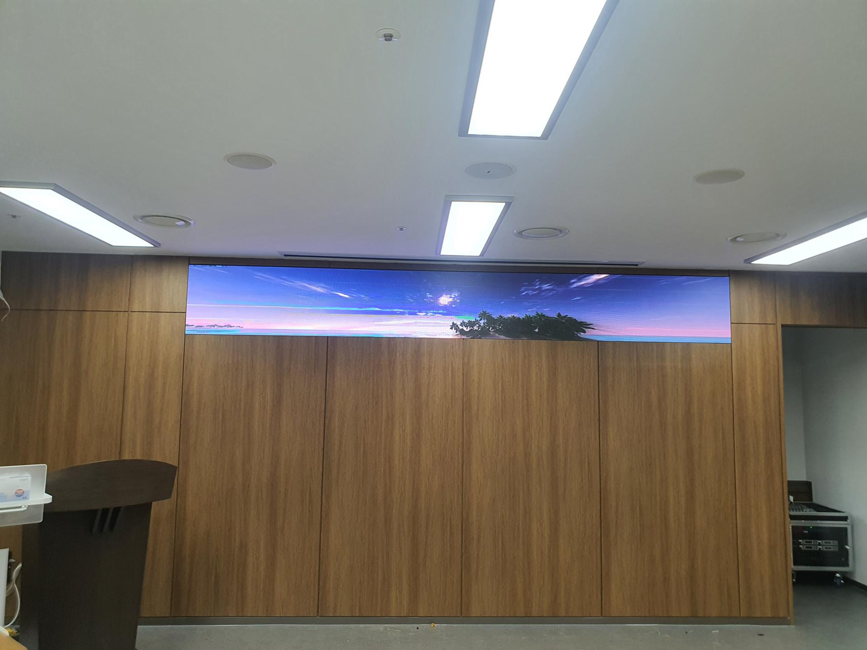 ㅇㅇ재단 LED 전자현수막 적용 사례